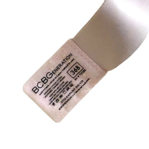 NWT BCBGeneration Color Outline Floral Push Up‎ Bra Pink Size 36B - Picture 5 of 6